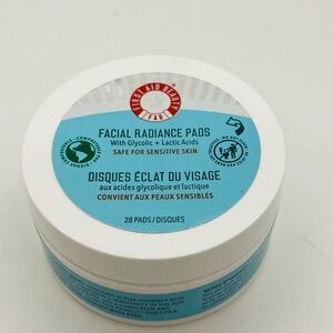 NWT Facial Radiance Pads with Glycolic + Lactic Acid 28 pads